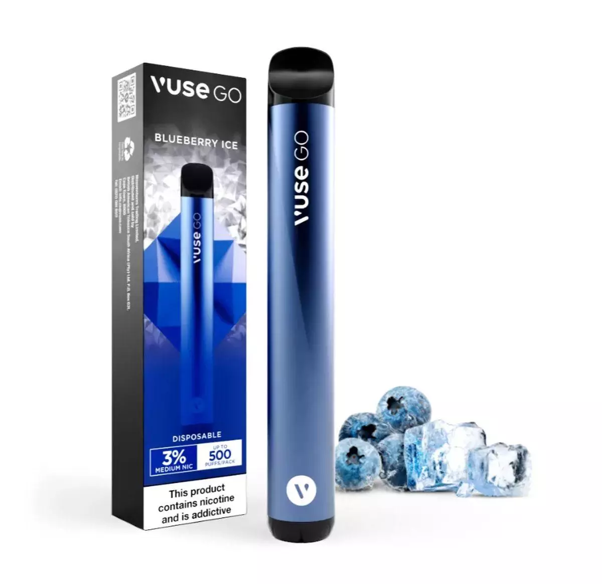 Vuse GO E-Shisha Blueberry Ice 20mg/ml Nikotin