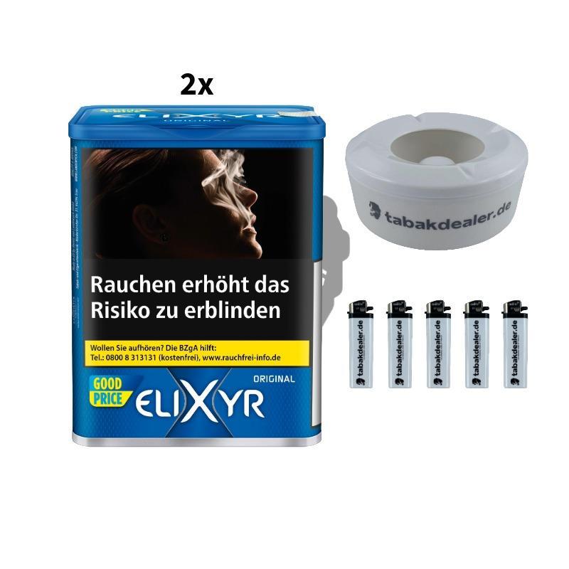 2x Elixyr Blue Tobacco 102g Tabak 