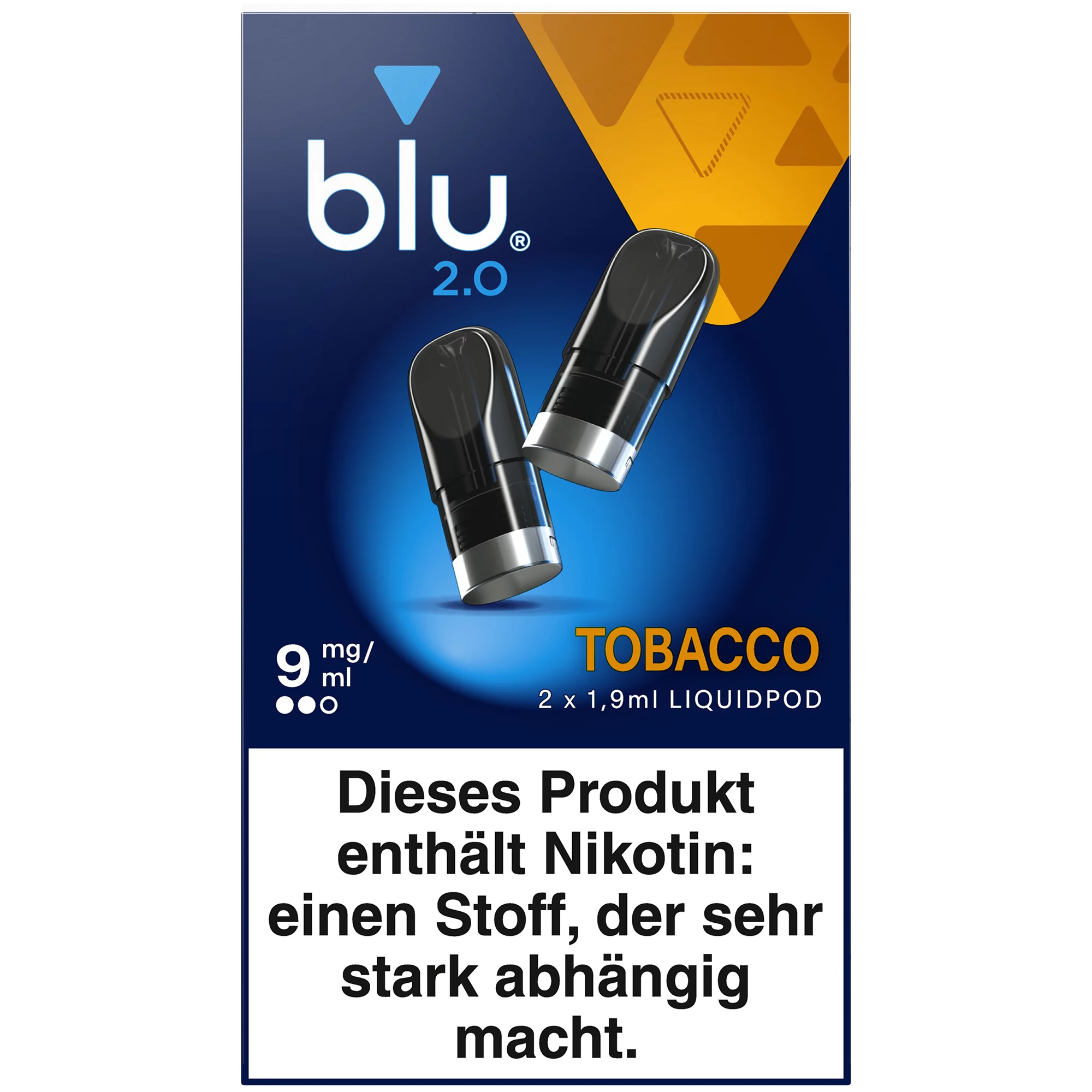 blu 2.0 Liquidpod Tobacco 9mg/ml
