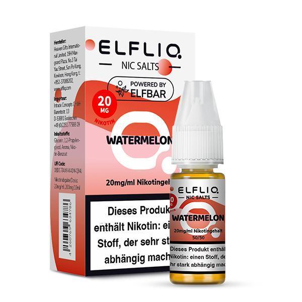 ELFLIQ - Watermelon 20mg/ml - 10ml Liquid ELFLIQ - Watermelon 20mg/ml - 10ml Liquid