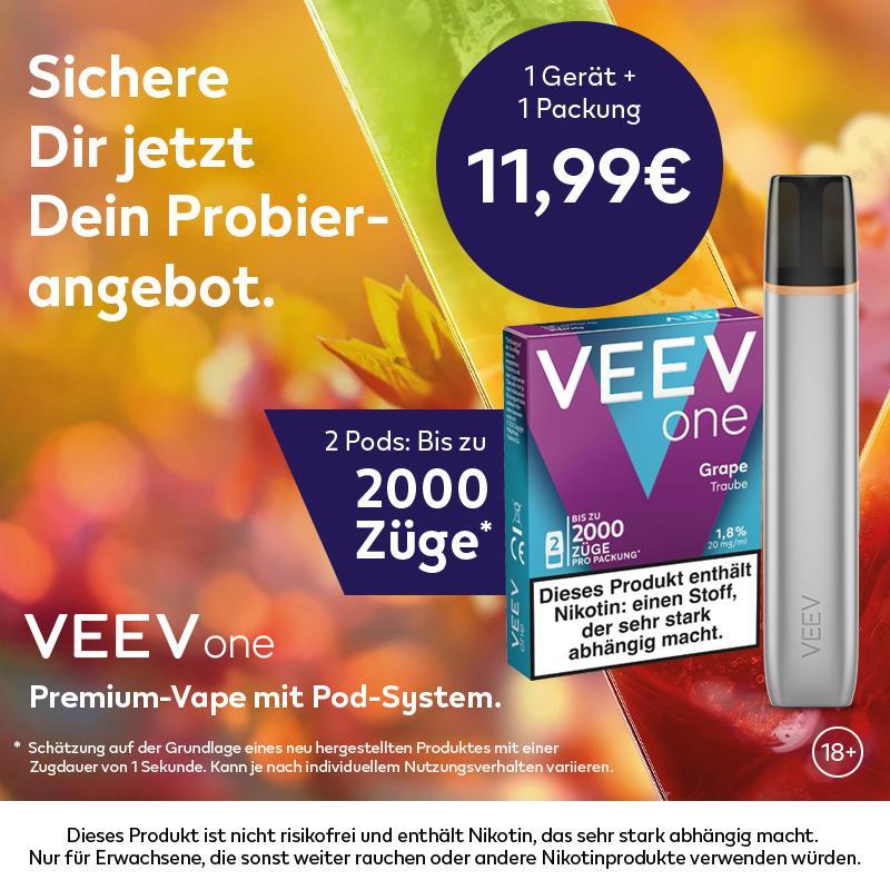 Veev Kit Grey + 1 VEEV One Pod Grape 20mg/ml 1