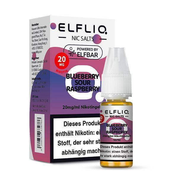 ELFLIQ - Blueberry Sour Raspberry 20mg/ml - 10ml Liquid