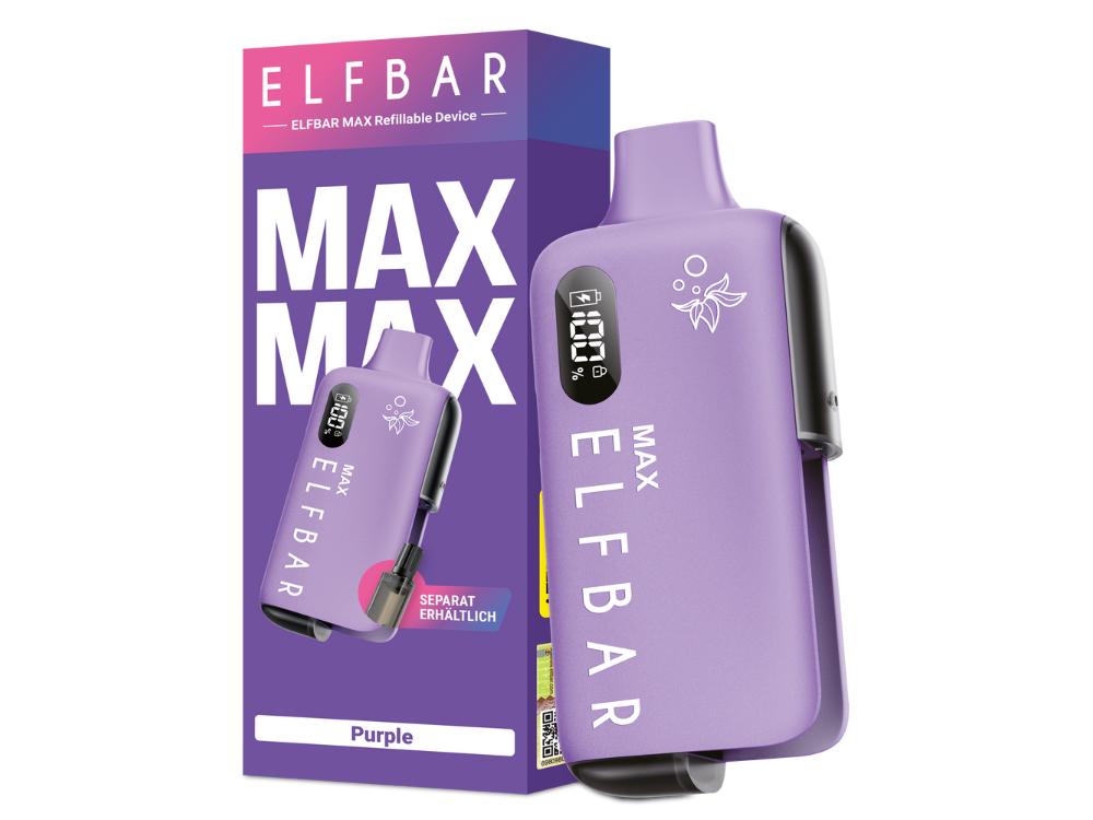 Elfbar MAX Akku 650 mAh Purple
