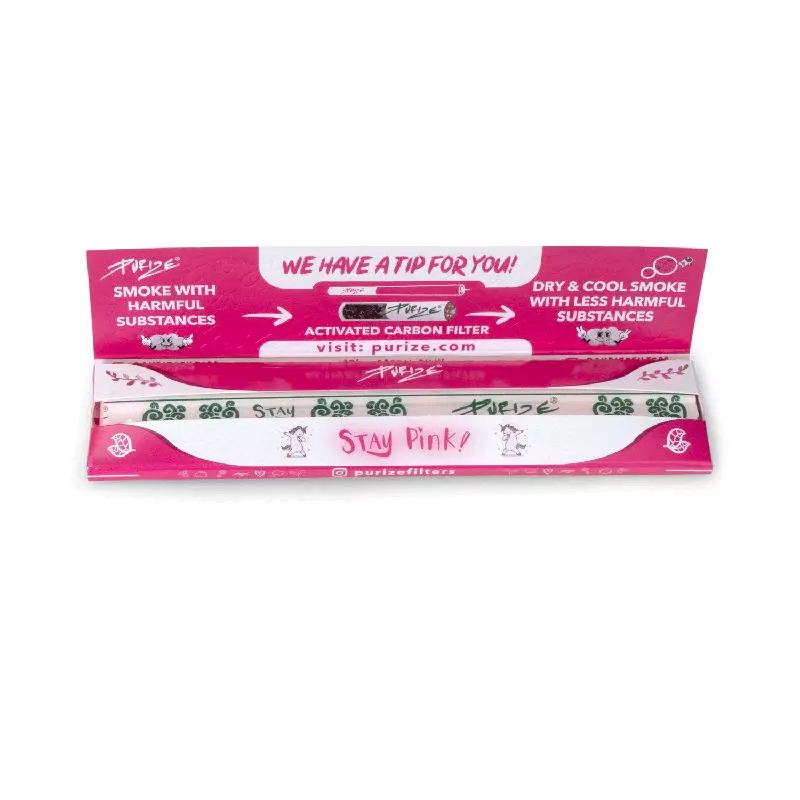 Purize Papers Kings Size Slim Long pink