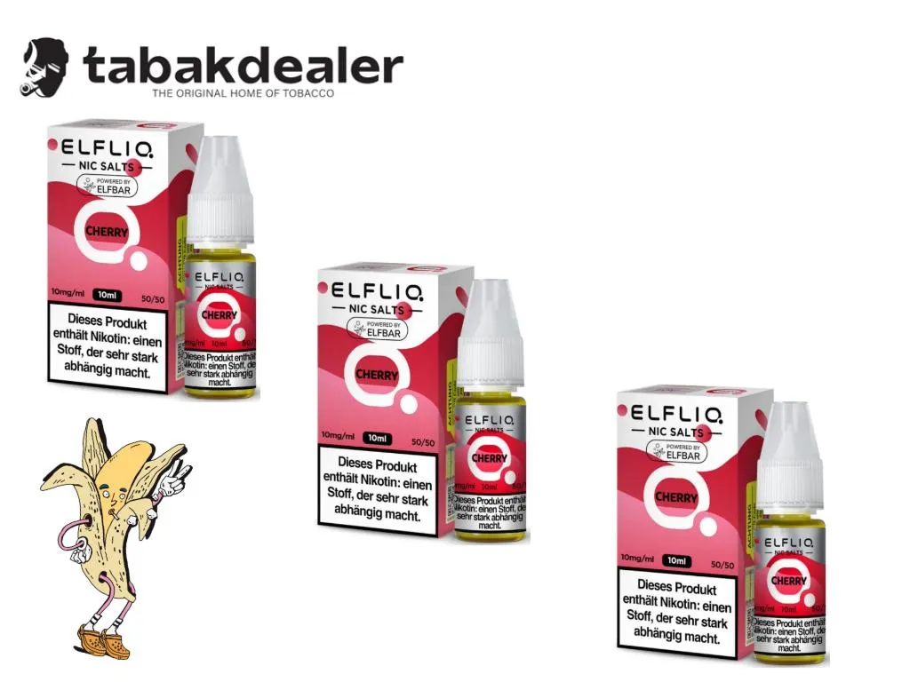 ELFLIQ Cherry 10mg/ml 3er 3 x 1 Stück