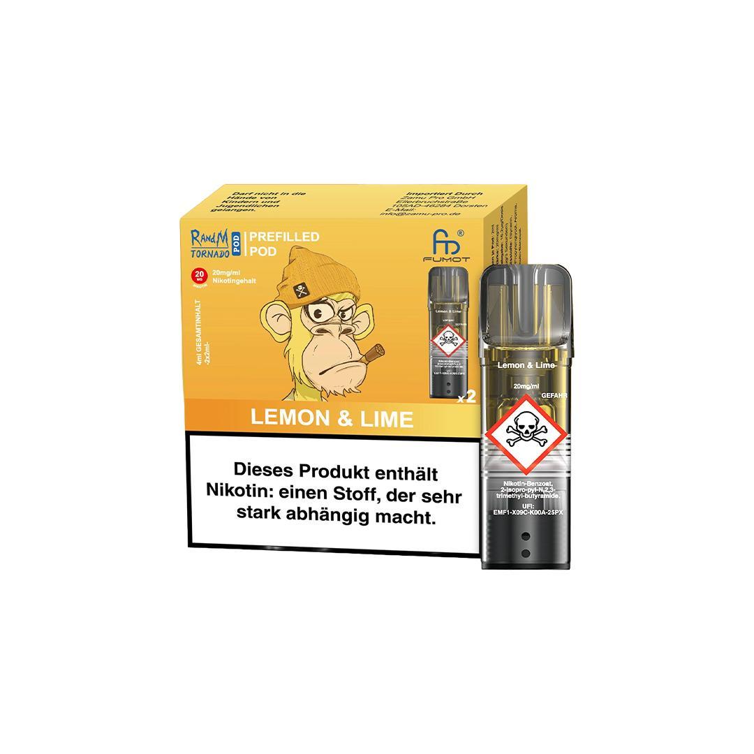 RandM Pod Lemon & Lime 20mg RandM Pod Lemon & Lime 20mg