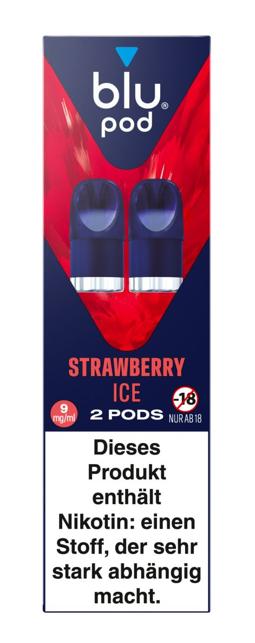 blu Pod Strawberry Ice 9mg/ml