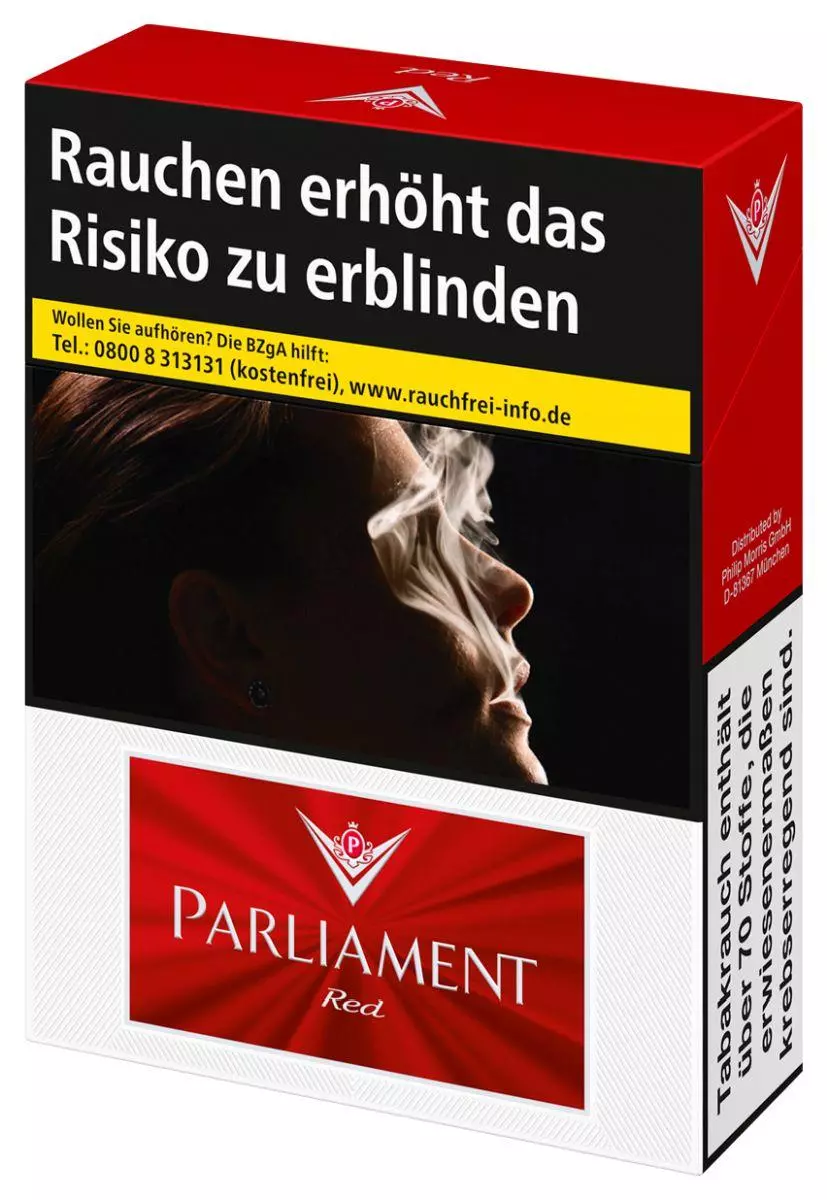 Parliament Red XL 10 x 21 Zigaretten