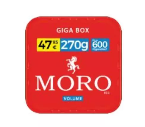 Moro Volumen Rot Giga Box 1 x 270g Tabak