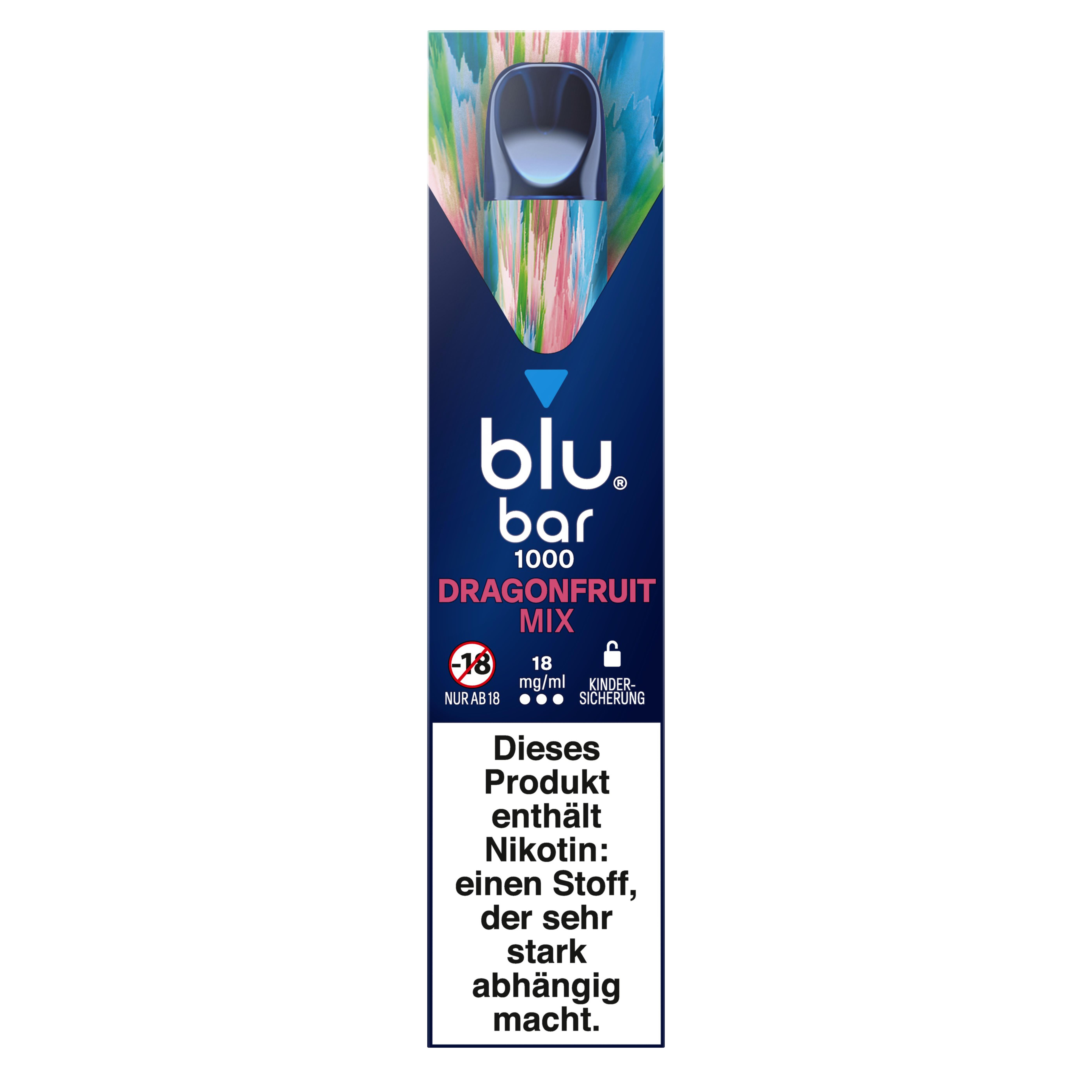 blu bar Dragonfruit Mix 18mg
