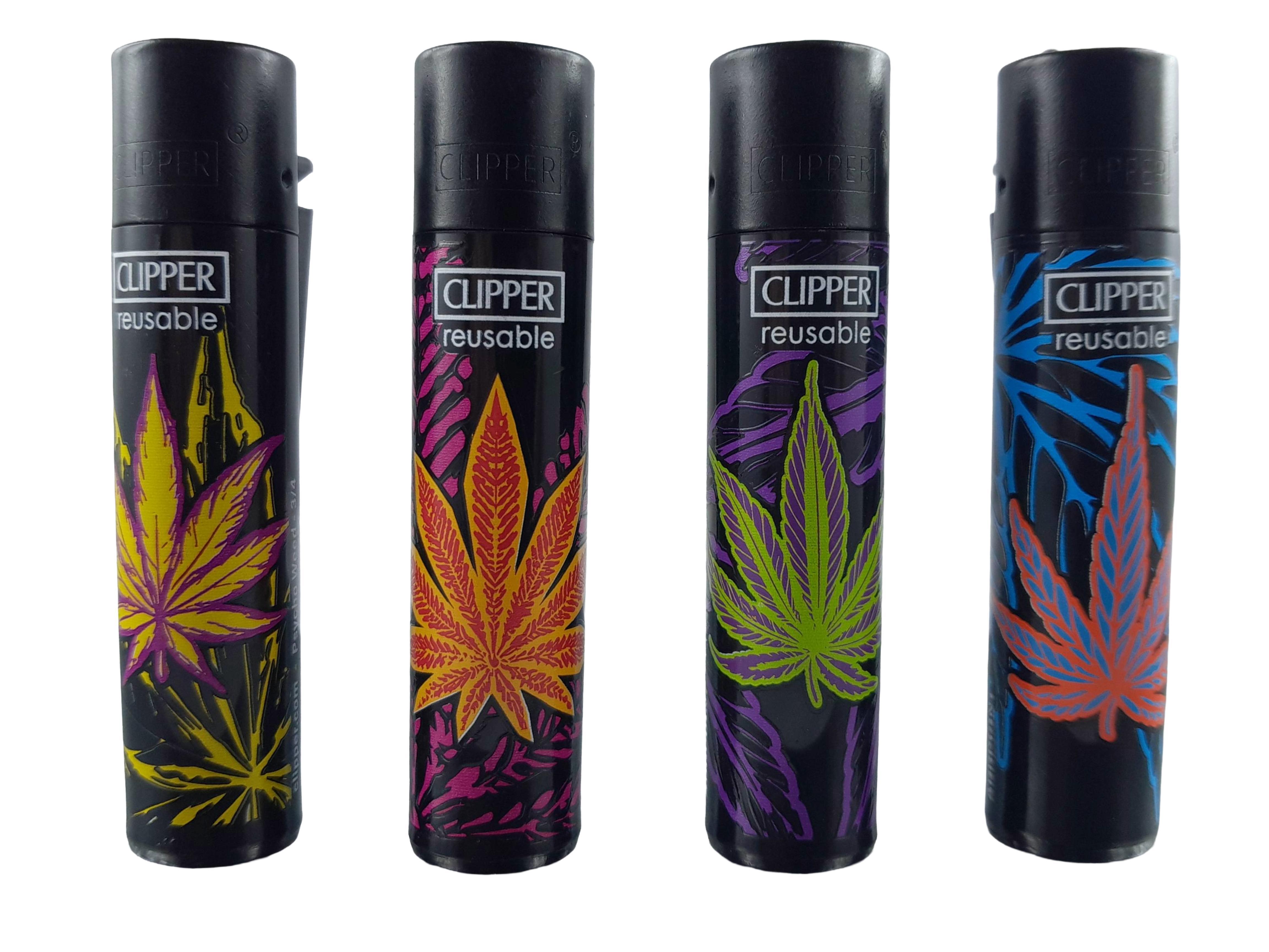 Clipper Mehrweg-Feuerzeug Hanf