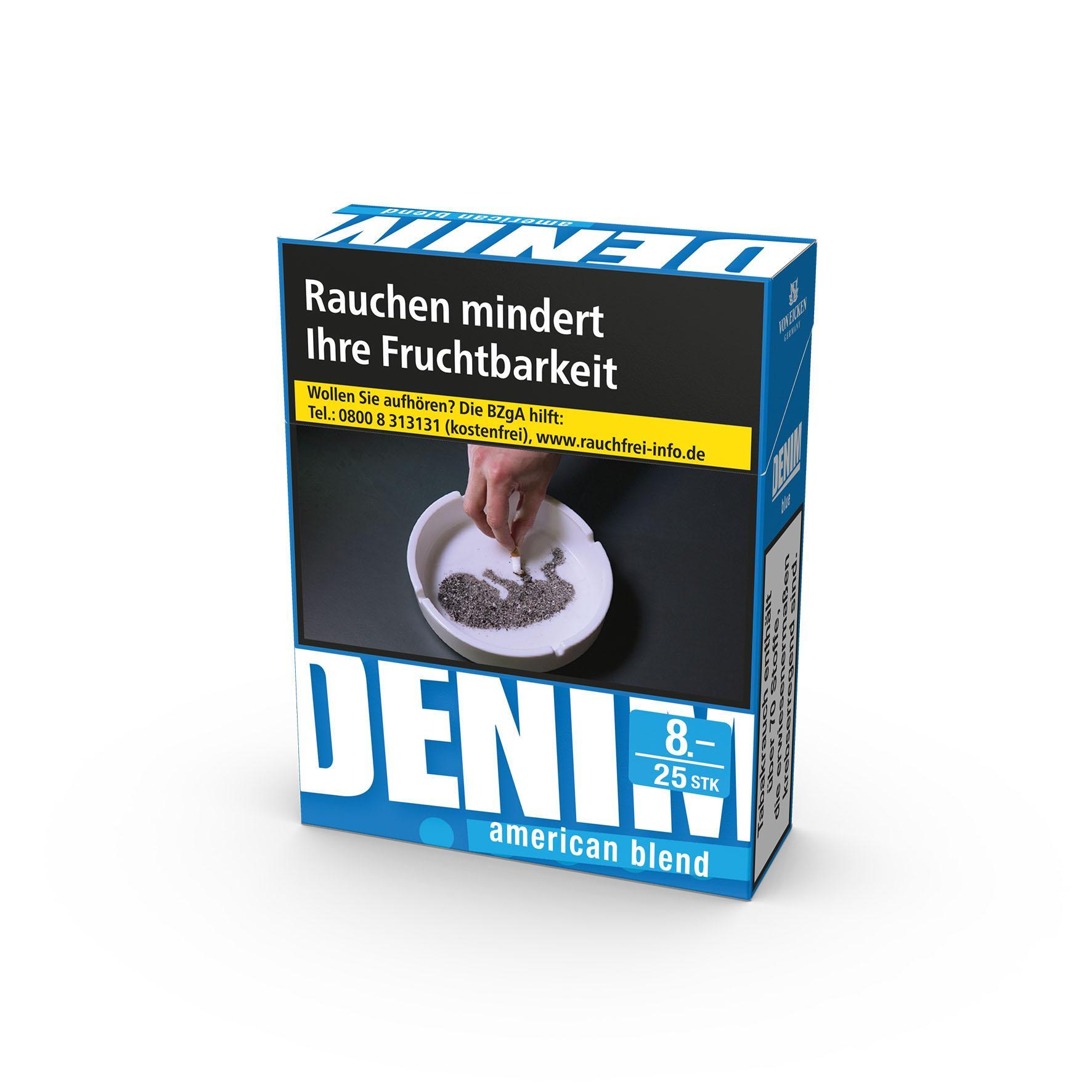 Denim Blue XL 8 x 25 Zigaretten
