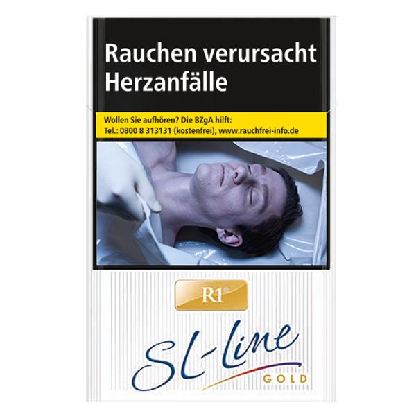 R1 Slim Line Gold 10 x 20 Zigaretten