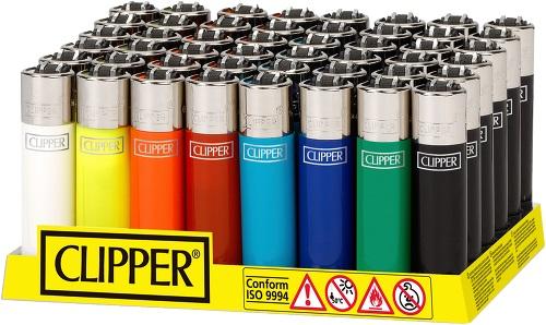 CLIPPER Solid Branded Micro  48St
