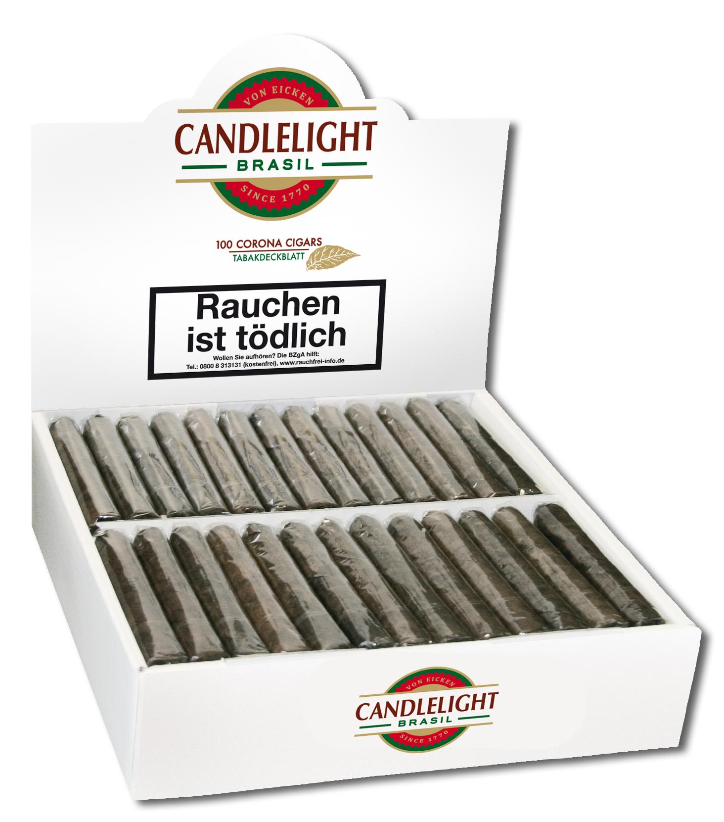 Candlelight Corona Brasil Zigarren 1 x 100 Zigarren