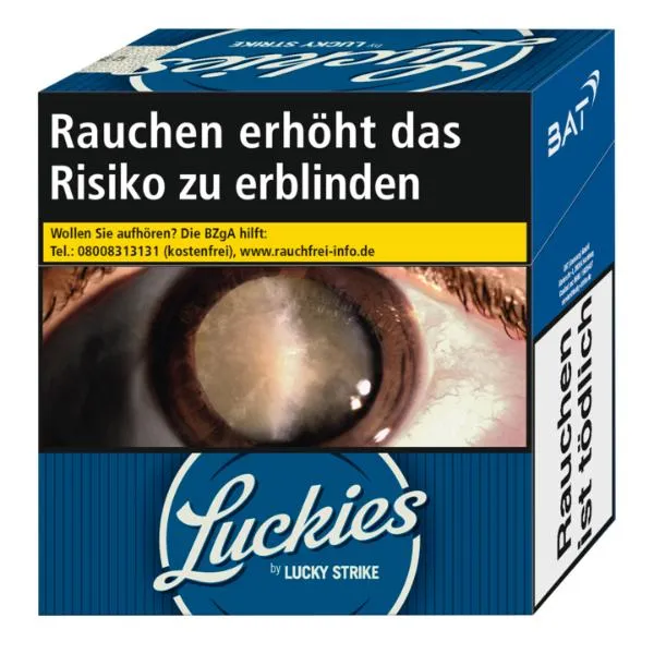 Luckies Crafted 1871 Blue Hercules 3 x 58 Zigaretten