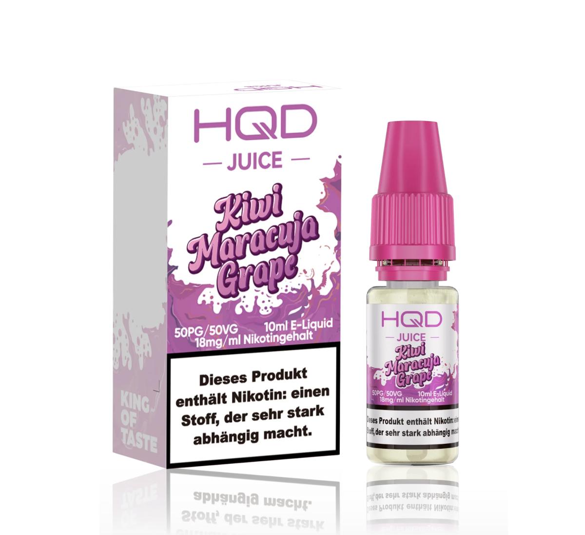 HQD Juice Kiwi Maracuja Grape 18mg/ml