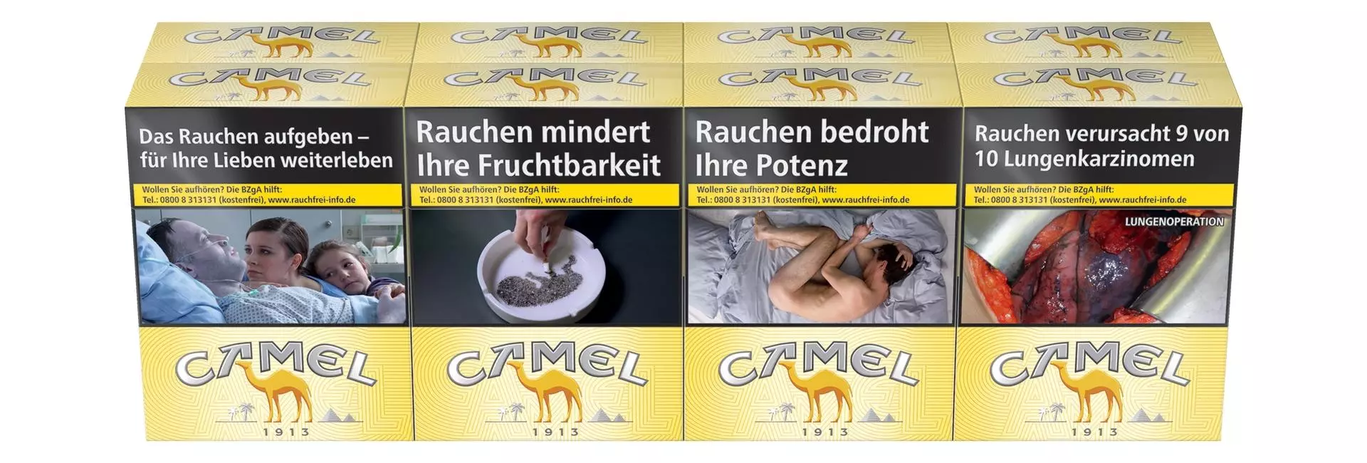Camel Yellow 4XL 8 x 29 Zigaretten