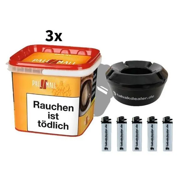 3 x Pall Mall Allround Red Maxi Box 310g