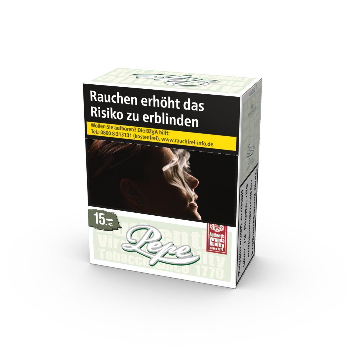 Pepe Fine Green 4 x 40 Zigaretten 4 x 40 Zigaretten