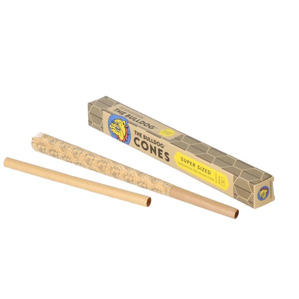 Bulldog Cones ungebleicht Sup Sized 180