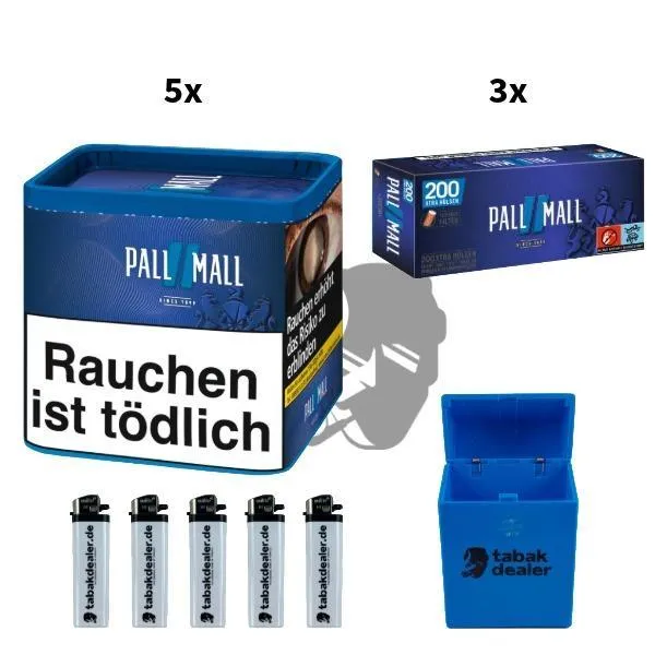 5x Pall Pall Blue 38g