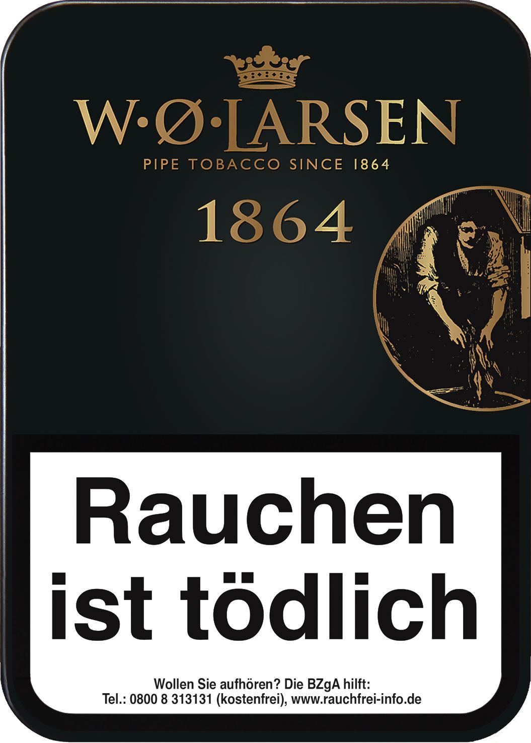 W.O. Larsen`s 1864 Pfeifentabak 1 x100g Krüll