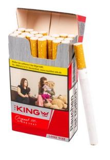 The King Red long  8 x 22 Zigaretten