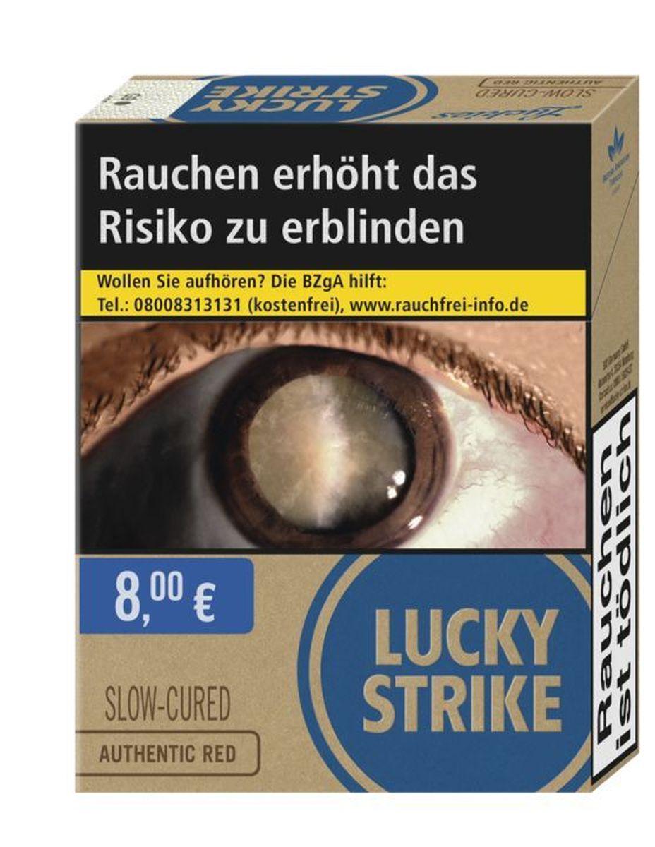Lucky Strike Authentic Blue XXL 12 x 25 Zigaretten