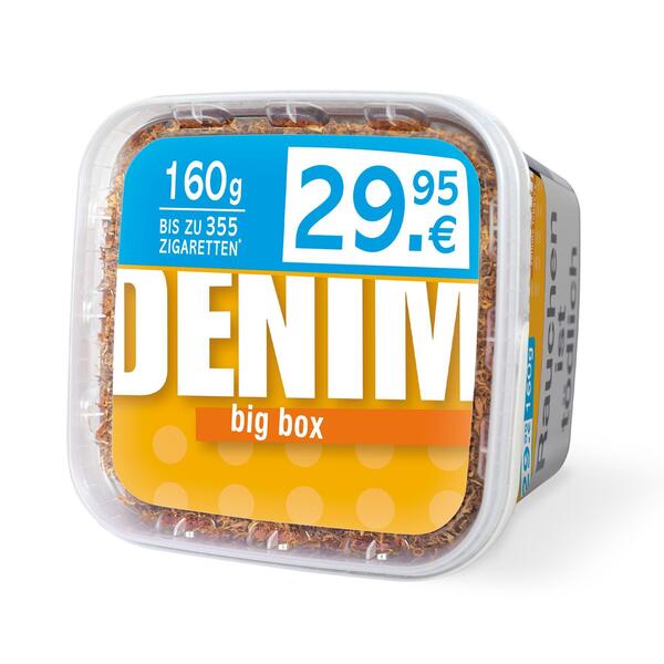 Denim Volumen Tabak 3XL-Size 1x 160g Tabak