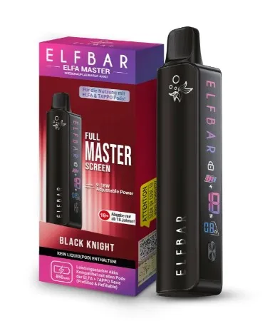 ELFBAR Elfa Master Akku Black Knight