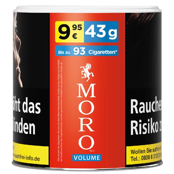 Moro Rot Volumentabak Dose 1 x 43g Tabak