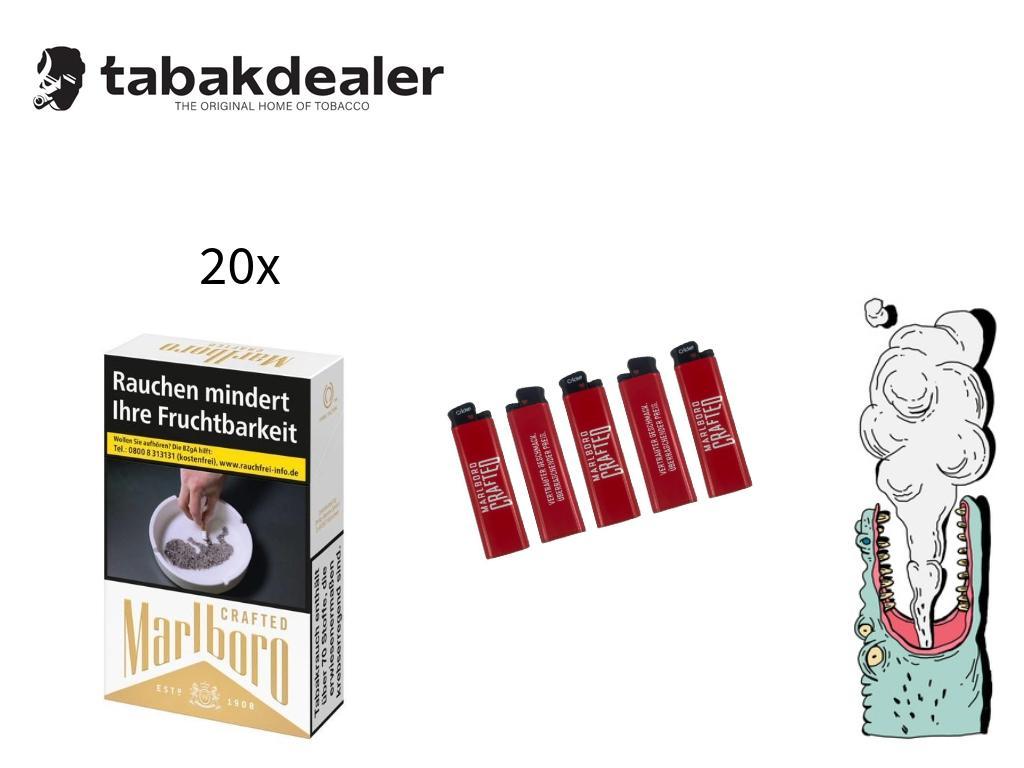 20x Marlboro Crafted Gold 