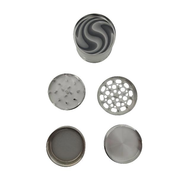 Grinder mit Sieb silber 1 Stück