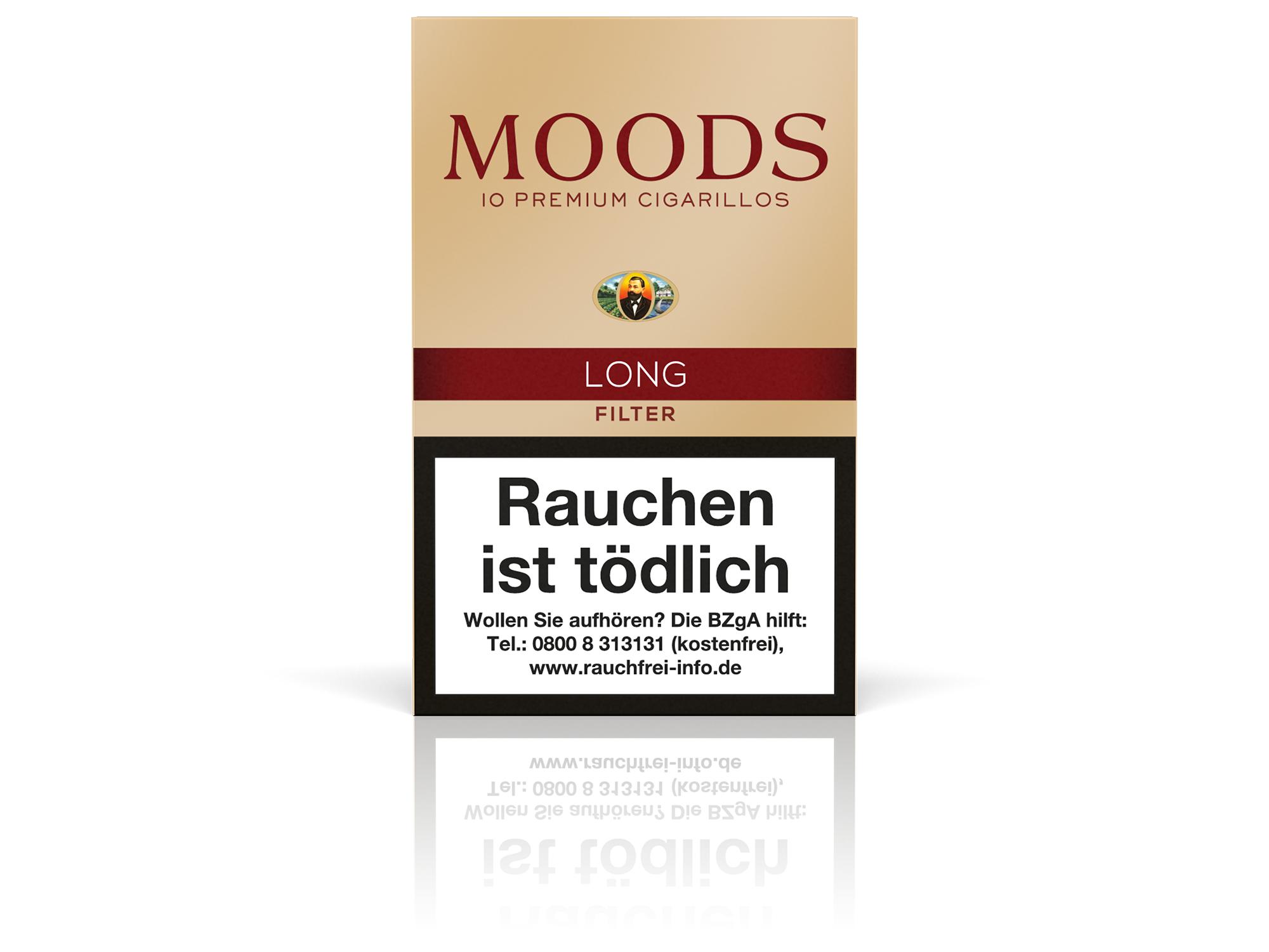 Dannemann Moods Long 10 x 10 Zigarillos 10 St
