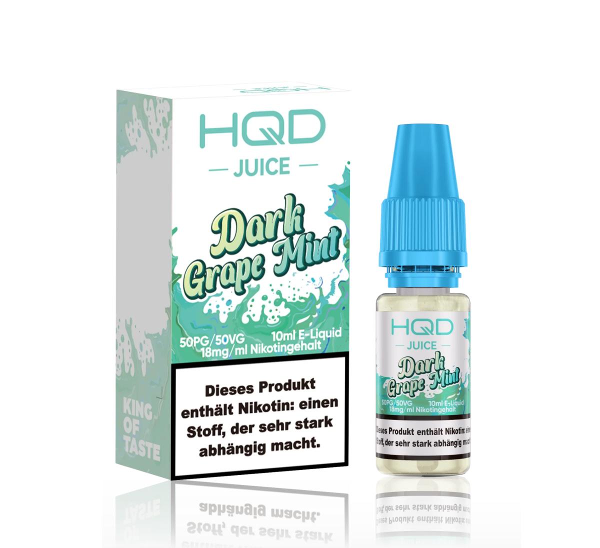HQD Juice Dark Grape Mint 18mg/ml HQD Juice Dark Grape Mint 18mg/ml