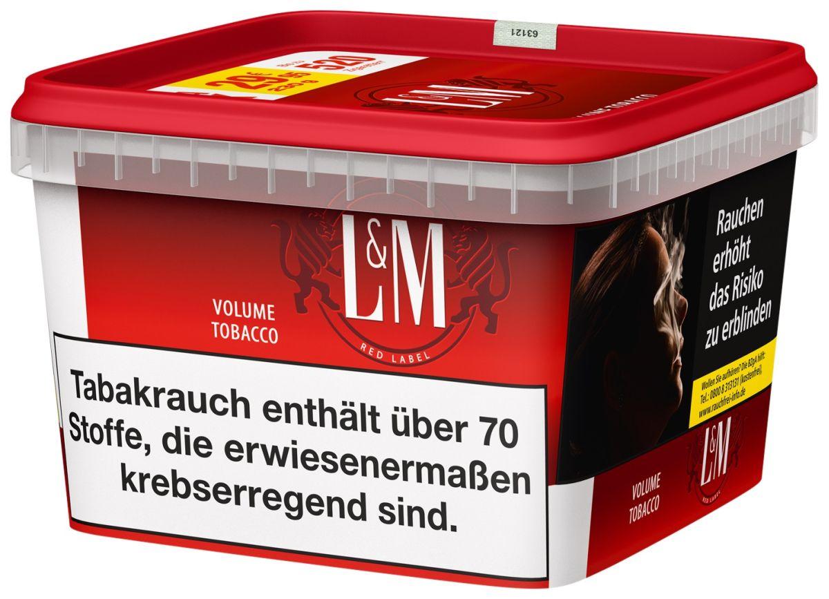 L&M Volumen Tobacco Red Mega 1 x 125g Tabak