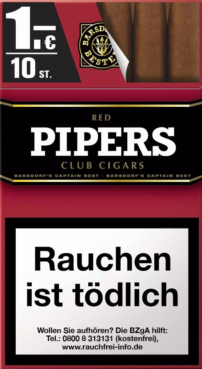 Pipers Little Cigars Red Zigarren