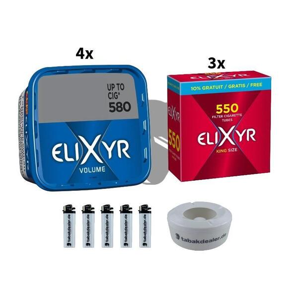 4x Elixyr Volumen Tobacco Blue 245g 4x Elixyr Volumen Tobacco Blue 245g