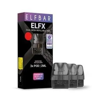 Elfbar - Elfx Pod V2.0 0,6 Ohm 3 Stück 10 x 3 Stck