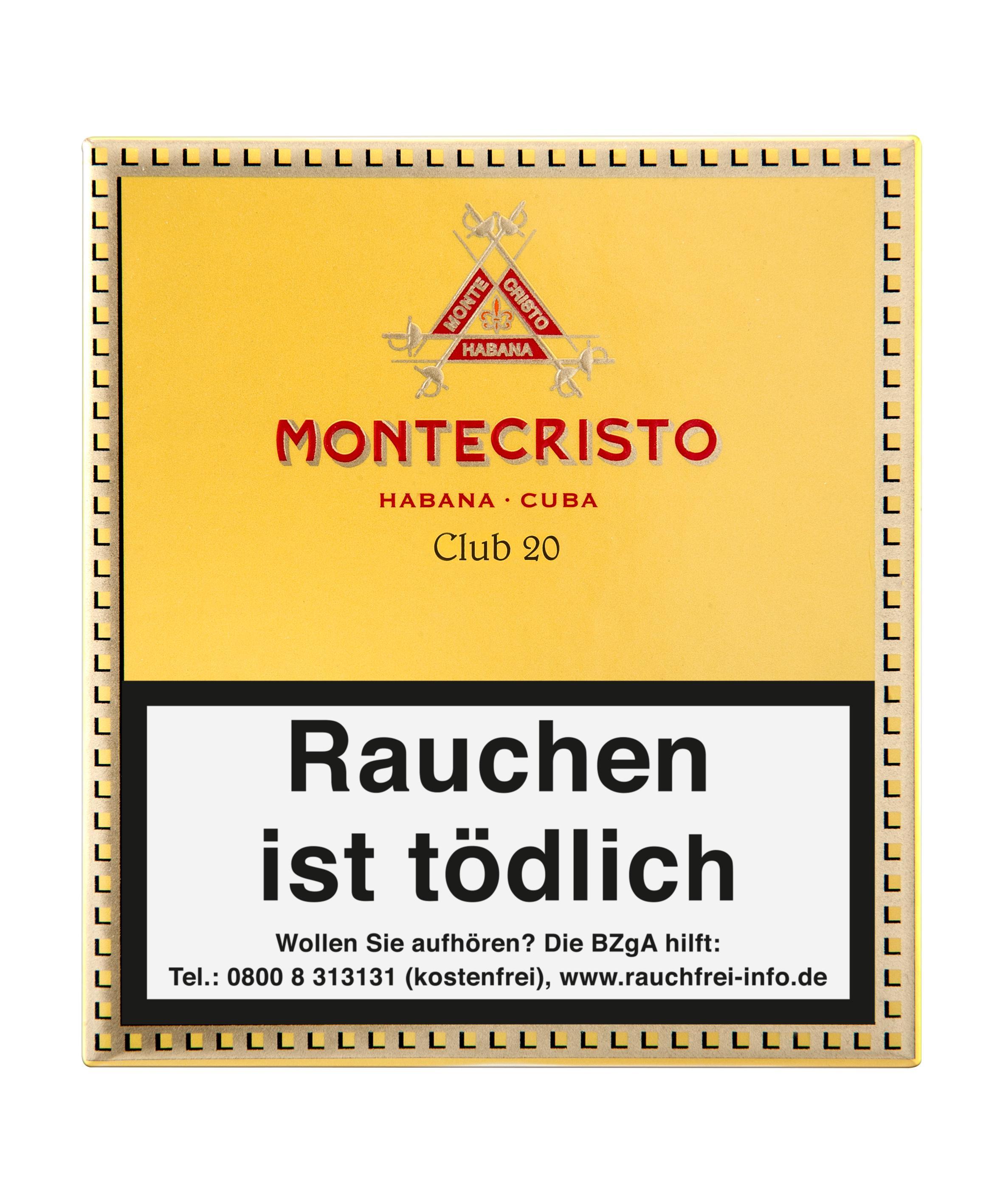 Montecristo Club  1 x 20 Zigarren
