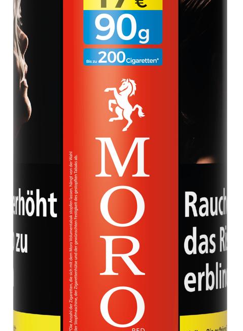 Moro Volumentabak Rot 1 x 90g Tabak