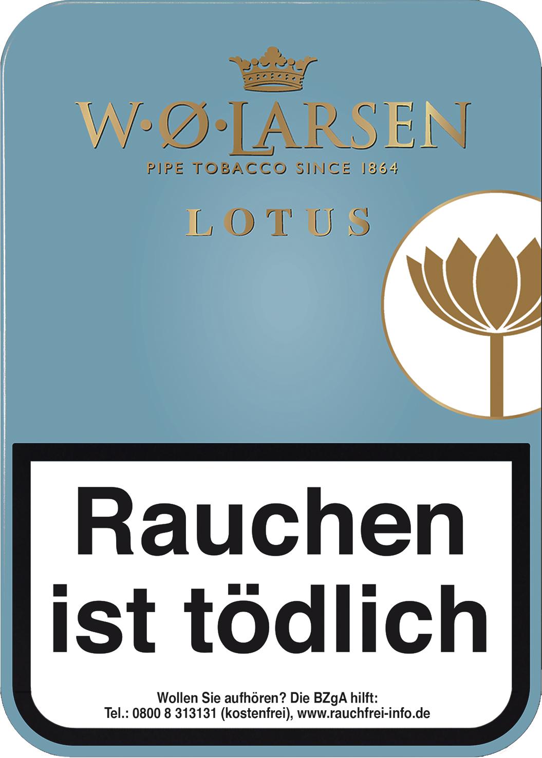 W.O. Larsen Lotus Pfeifentabak 1 x 100g Krüll