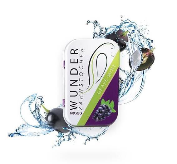Wunder Zahnstocher Grape Mint Wunder Zahnstocher Grape Mint
