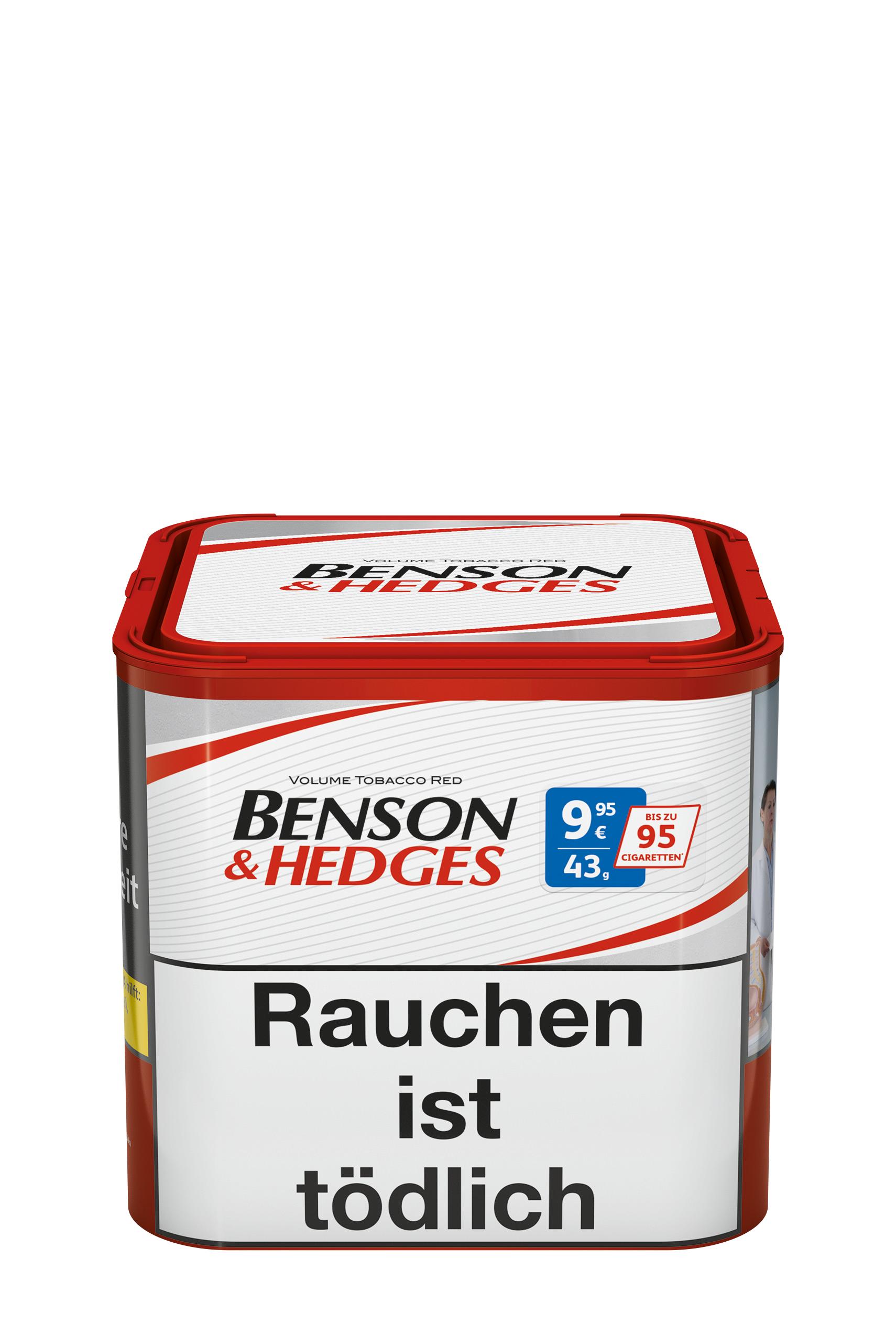 Benson & Hedges Volumentabak Red 1 x 43g Tabak