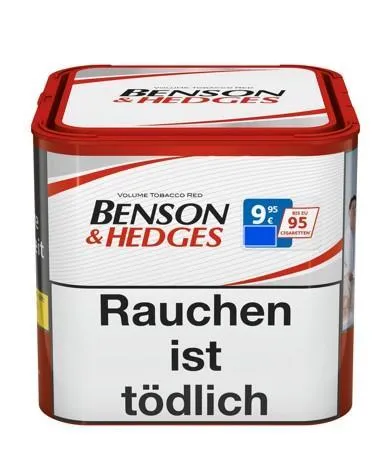 Benson & Hedges Volumentabak Red 1 x 40g Tabak