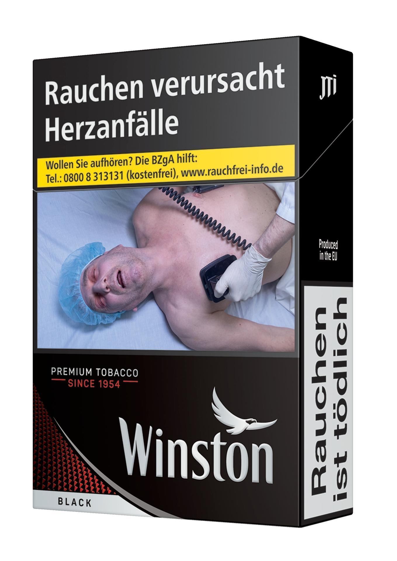 Winston Black L 10 x 20 Zigaretten