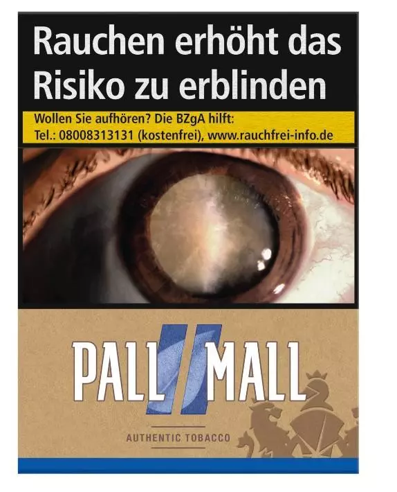 Pall Mall Authentic Blue Giga 8 x 26 Zigaretten