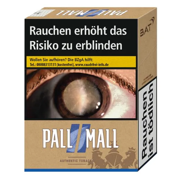 Pall Mall Authentic Blue Giga 8 x 26 Zigaretten