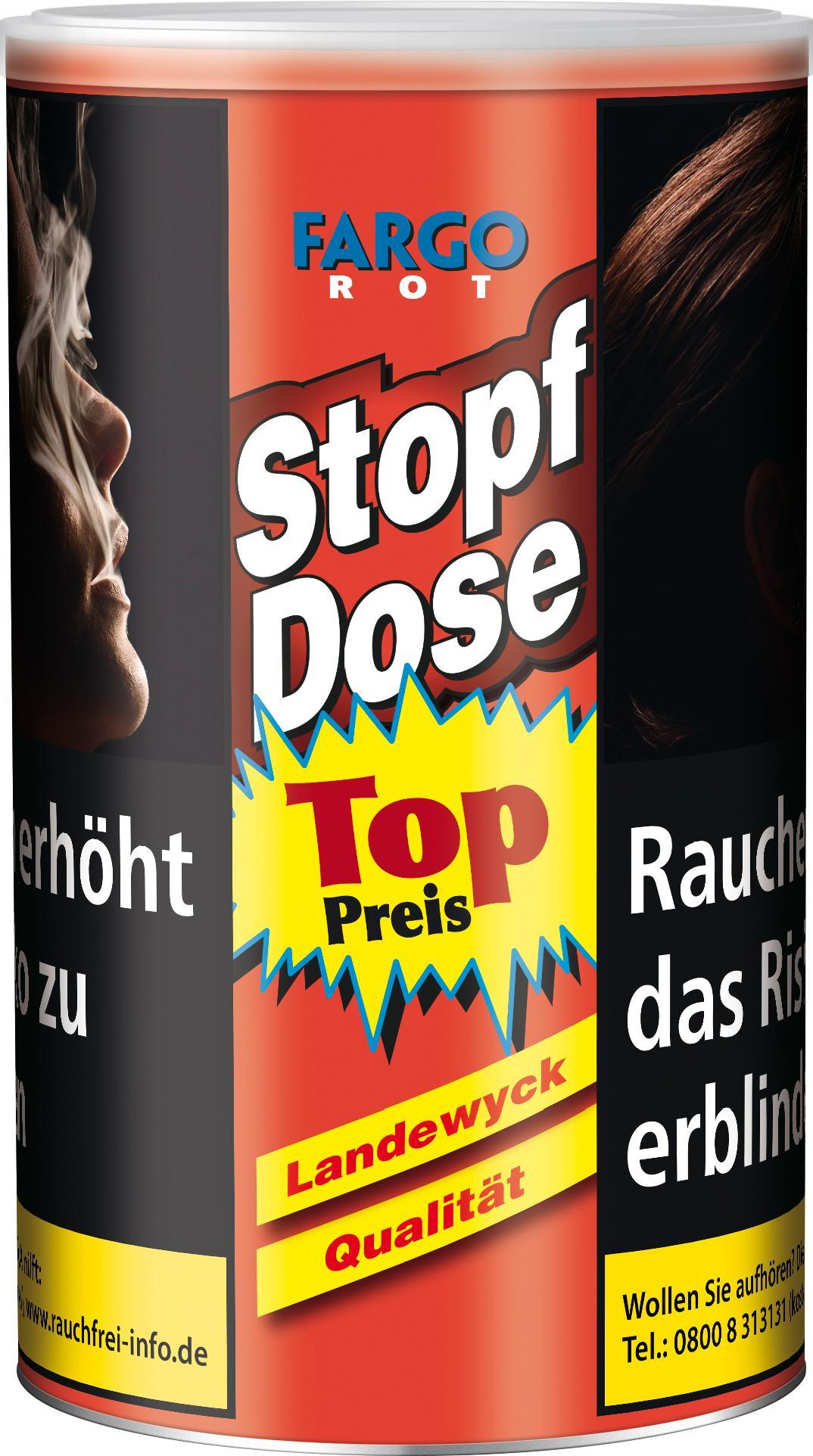 Fargo Stopf-Dose Rot 1 x 129g Tabak